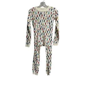 Hanna Andersson Christmas Lights Pajama Set 14